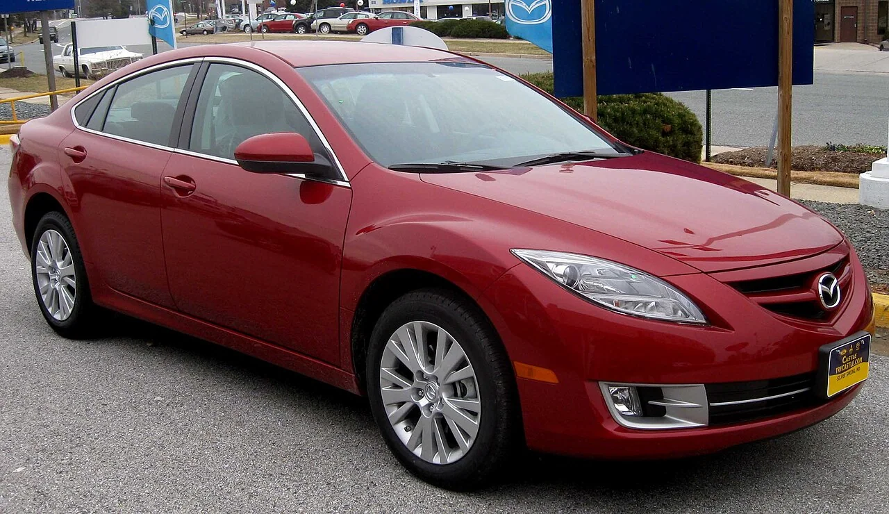 2009–2010 Mazda Mazda 6 — representative vehicle generation; Original wider North American GH sedan
