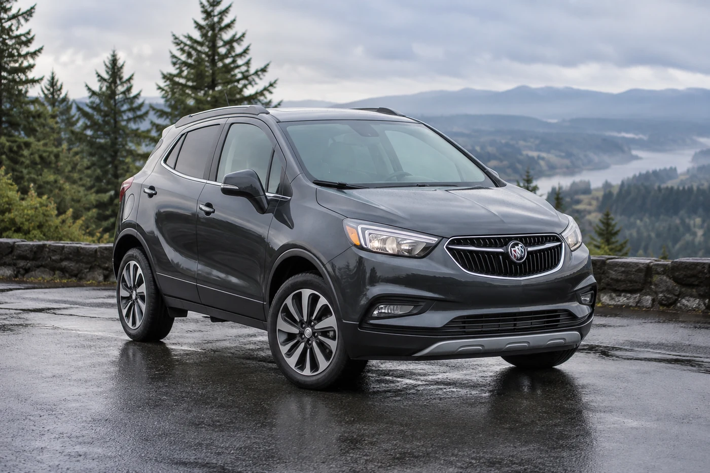 One 2017 Buick Encore representative of this body-style range