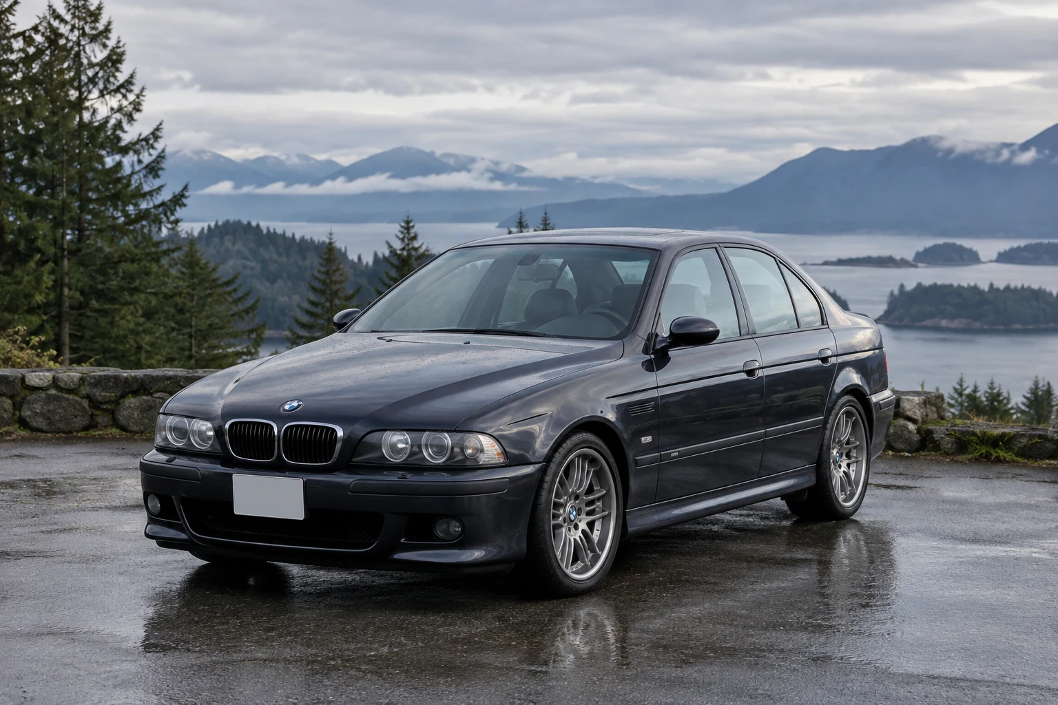 One 2000-2003 BMW M5 representative of this body-style range