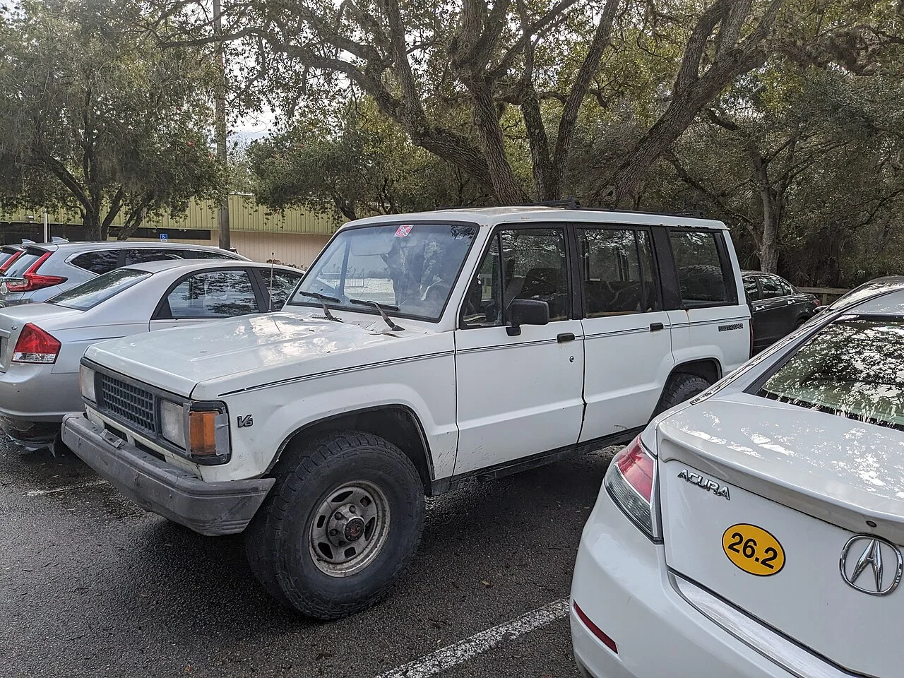 1991 Isuzu Trooper — representative vehicle generation