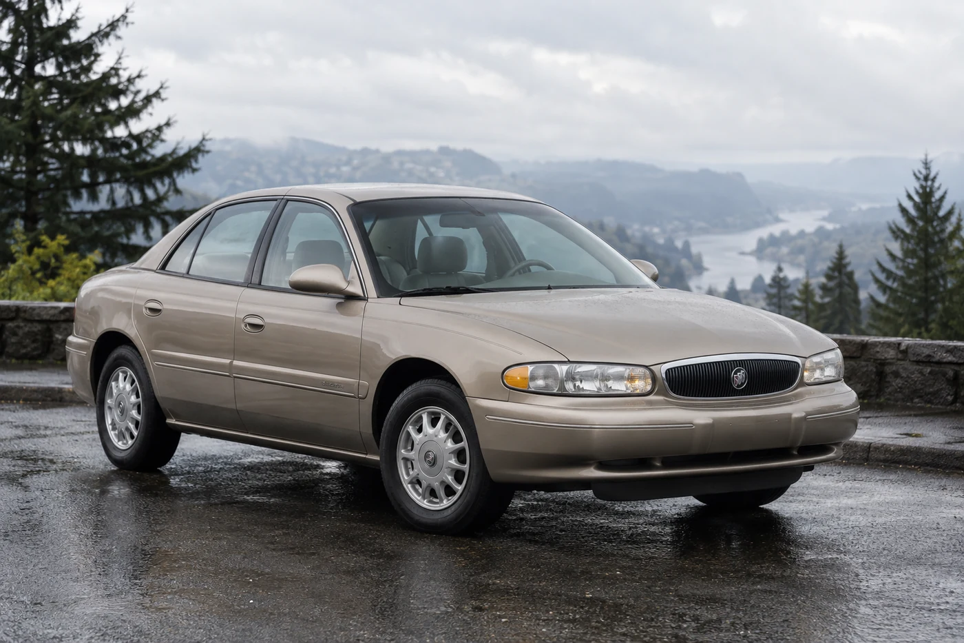One 1997 Buick Century representative of this body-style range
