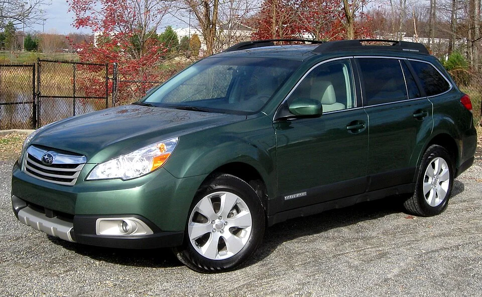 2010–2014 Subaru Outback — representative vehicle generation