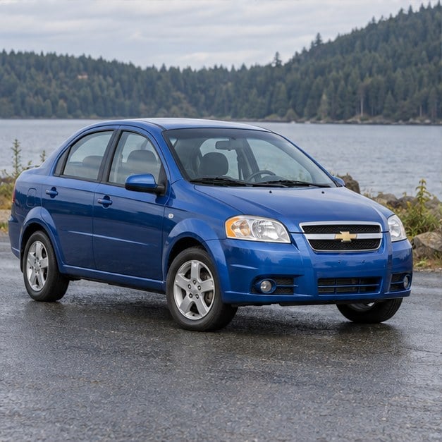 One 2004-2011 Chevrolet Aveo representative of this body-style range