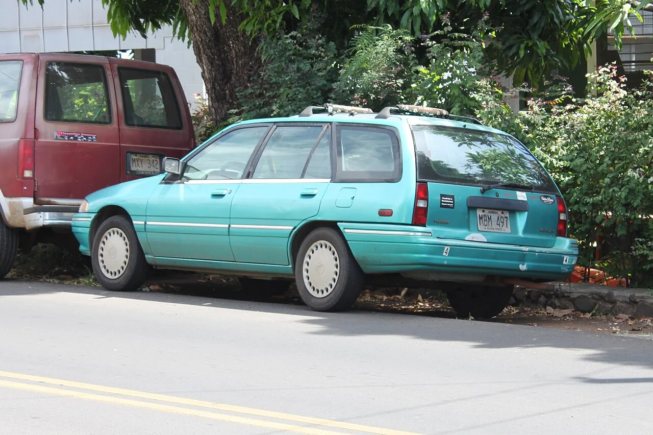 1991–1996 Mercury Tracer — representative vehicle photograph