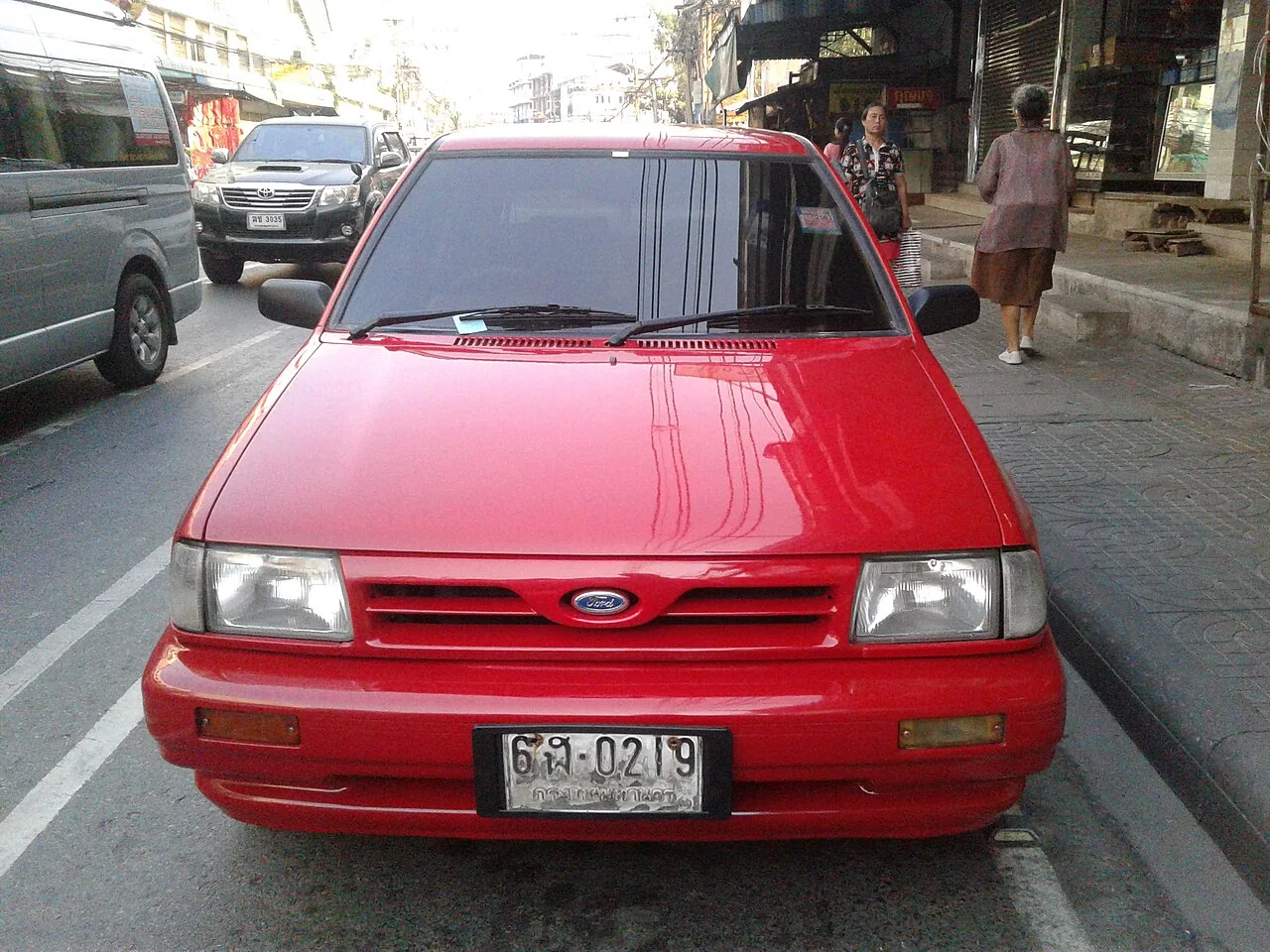 1992–1993 Ford Festiva — representative vehicle photograph