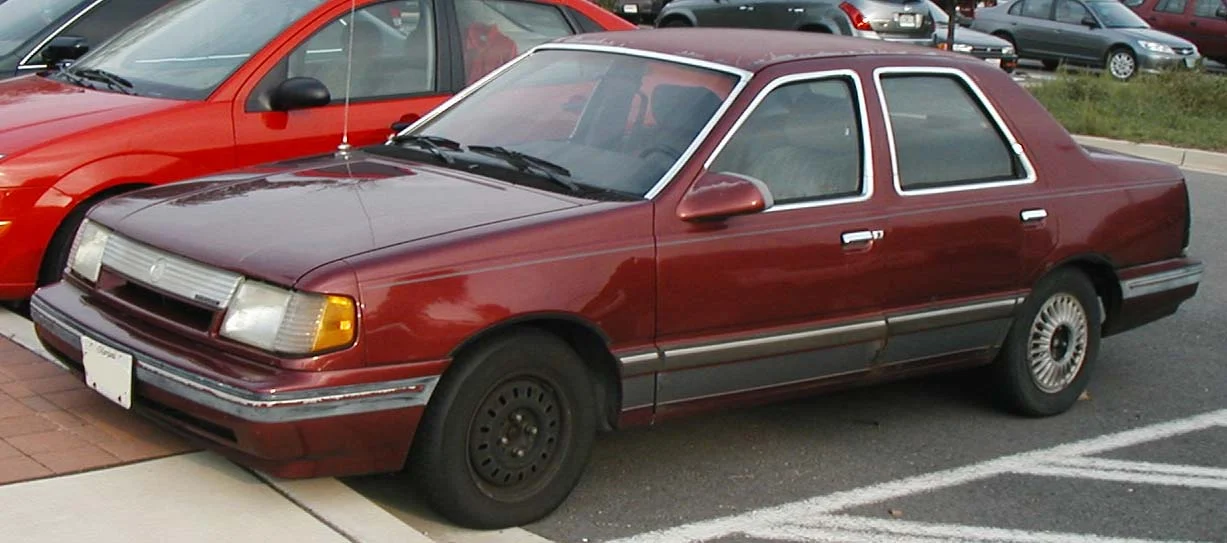 1986–1987 Mercury Topaz — representative vehicle photograph