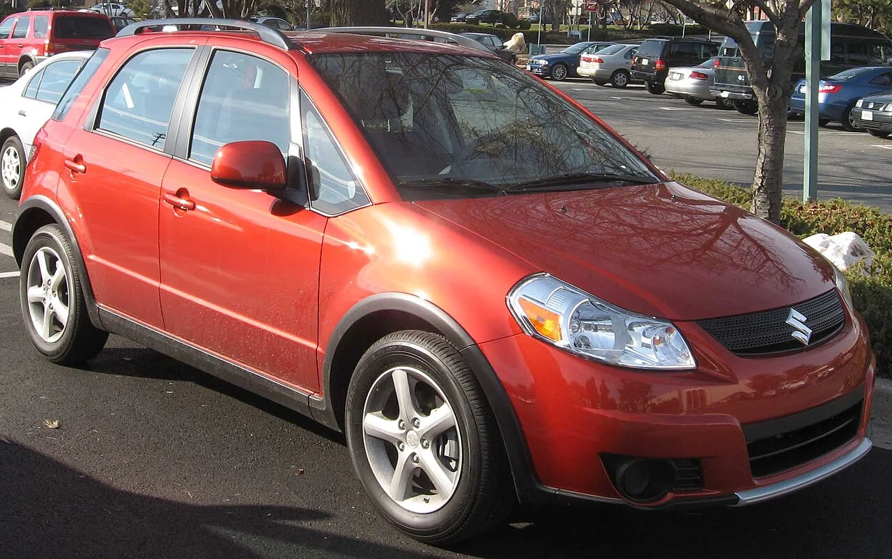 2008–2009 Suzuki SX4 — representative vehicle generation; Crossover hatchback