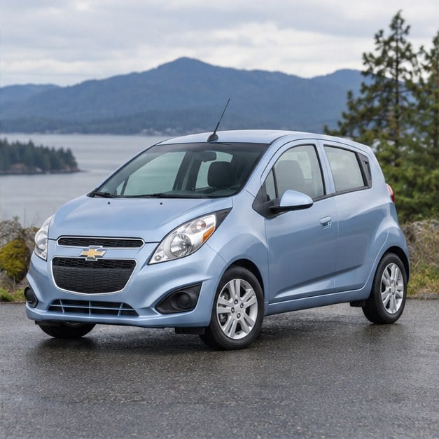 One 2013-2015 Chevrolet Spark representative of this body-style range