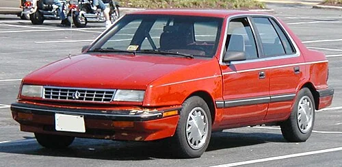 1987–1994 Plymouth Sundance — representative vehicle photograph