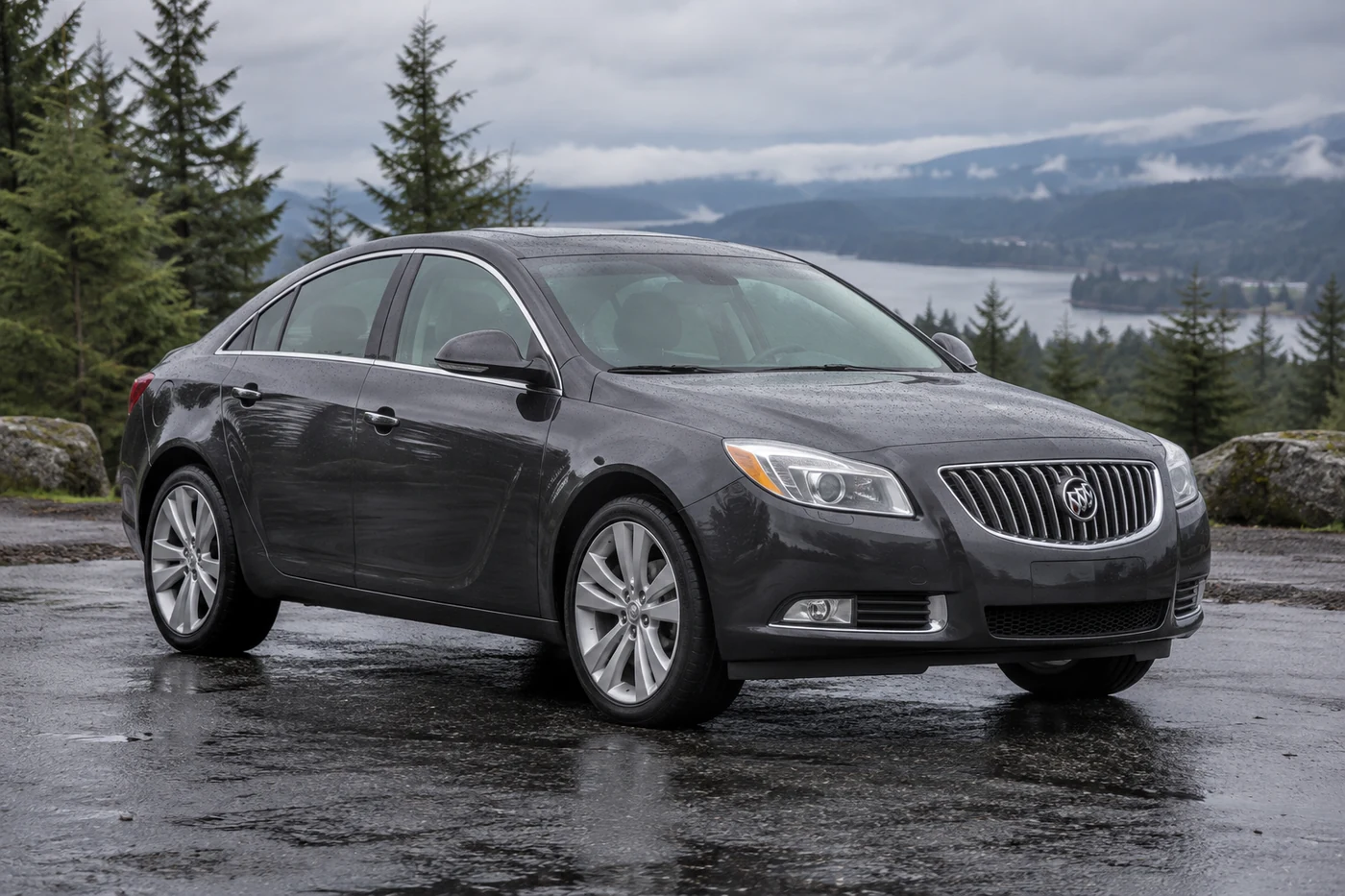One 2011-2017 Buick Regal representative of this body-style range