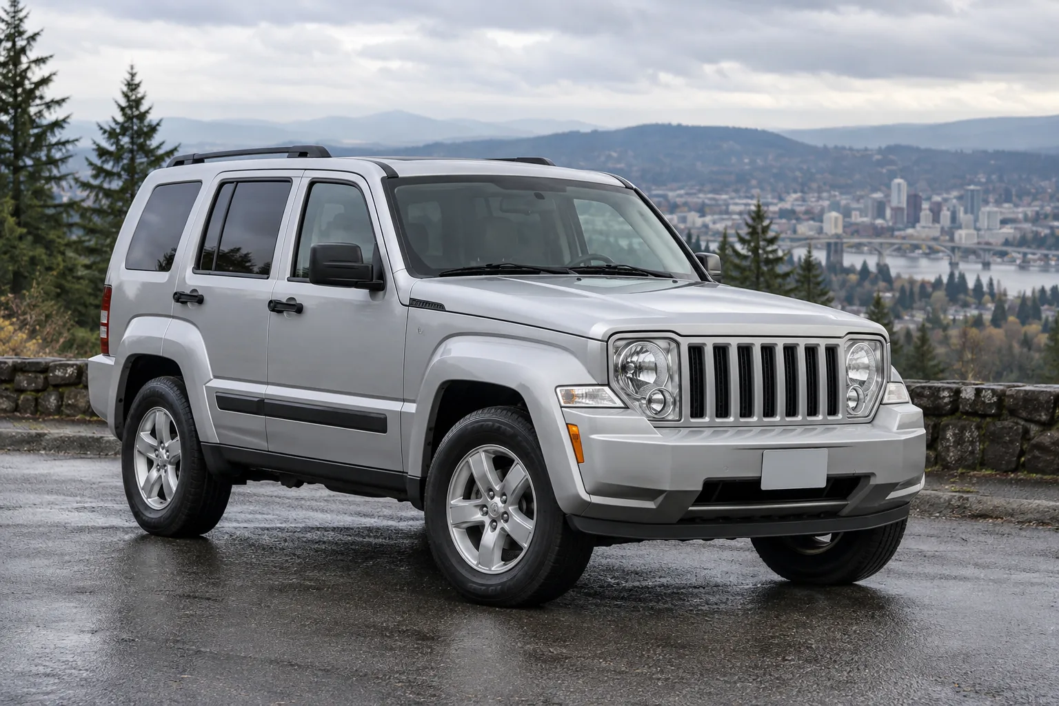 One 2008-2012 Jeep Liberty representative of this body-style range