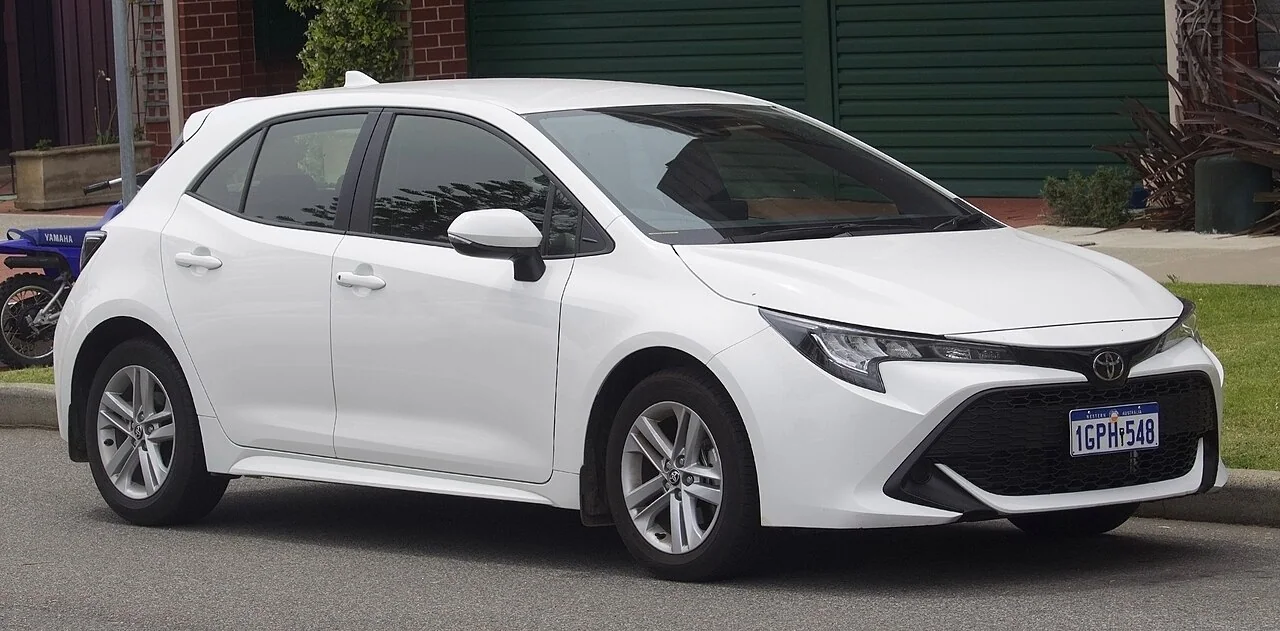 2019–2021 Corolla hatchback generation; overseas trim shown