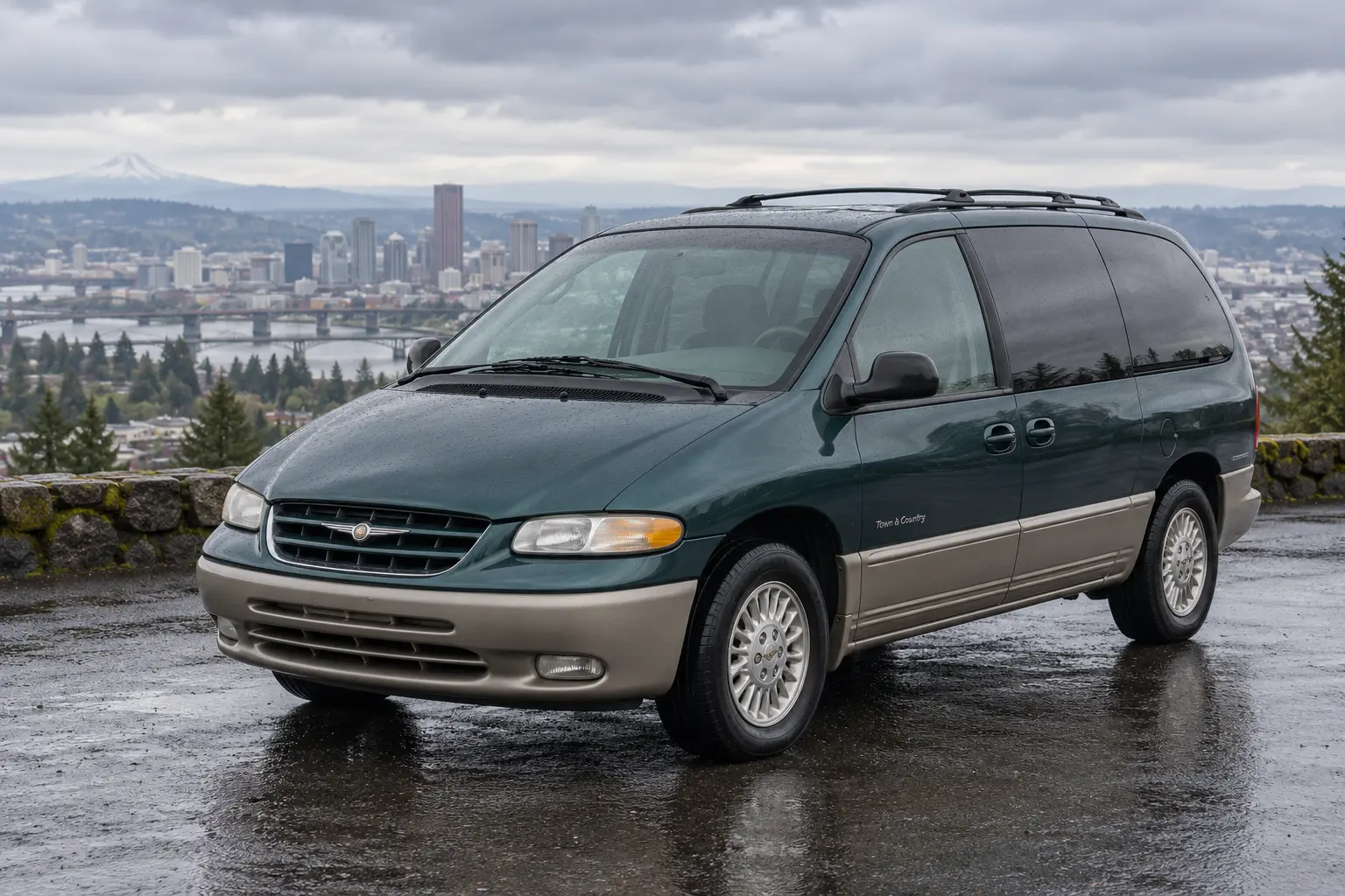 One 1996-2000 Chrysler Town & Country representative of this body-style range
