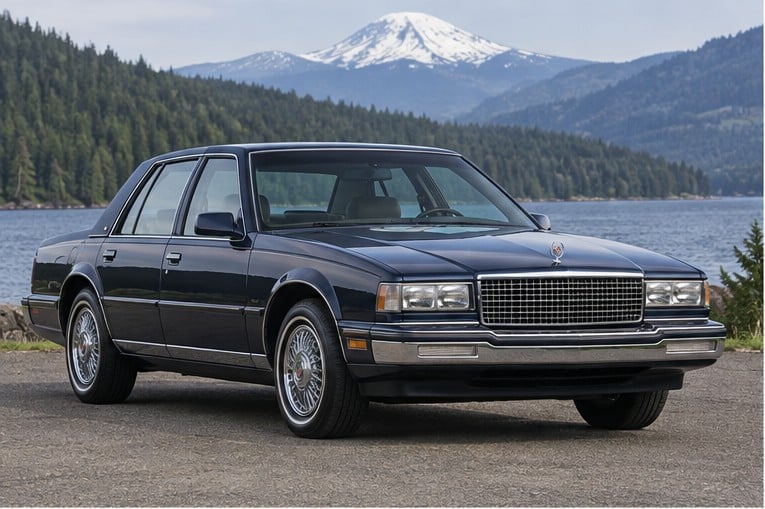 One 1987-1988 Cadillac Seville representative of this body-style range