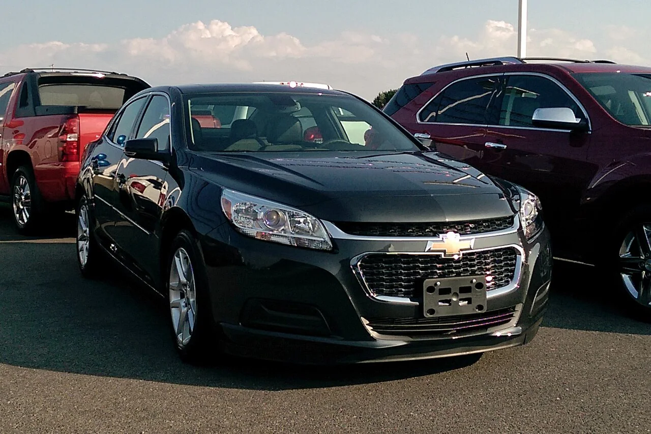 2014 Chevrolet Malibu — representative eighth-generation body used by Malibu Limited