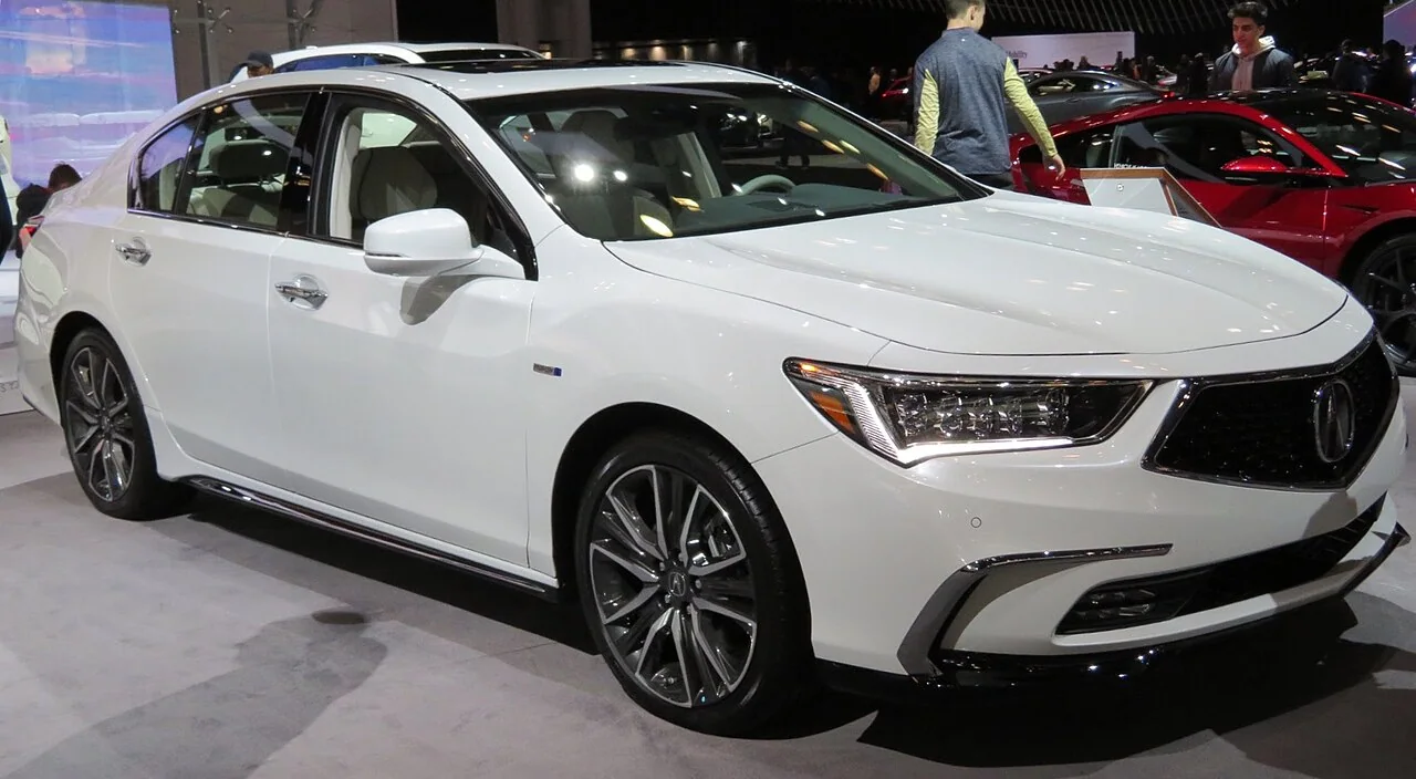 2018 Acura RLX — representative vehicle generation
