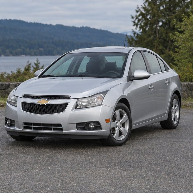 One 2011-2015 Chevrolet Cruze representative of this body-style range