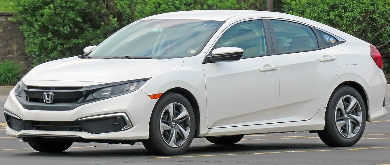 2020 Honda Civic — representative vehicle generation