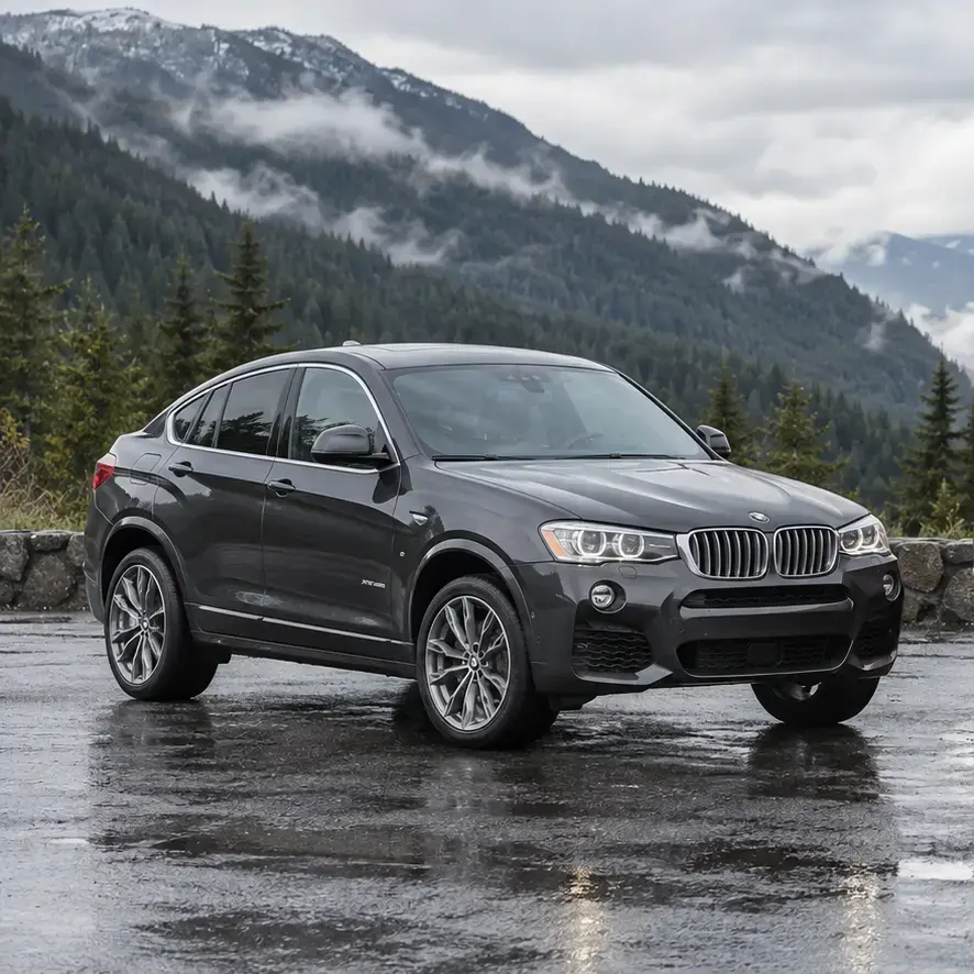 One 2014-2018 BMW X4 representative of this body-style range