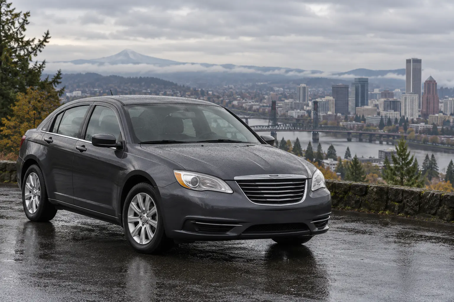 One 2011-2014 Chrysler 200 representative of this body-style range