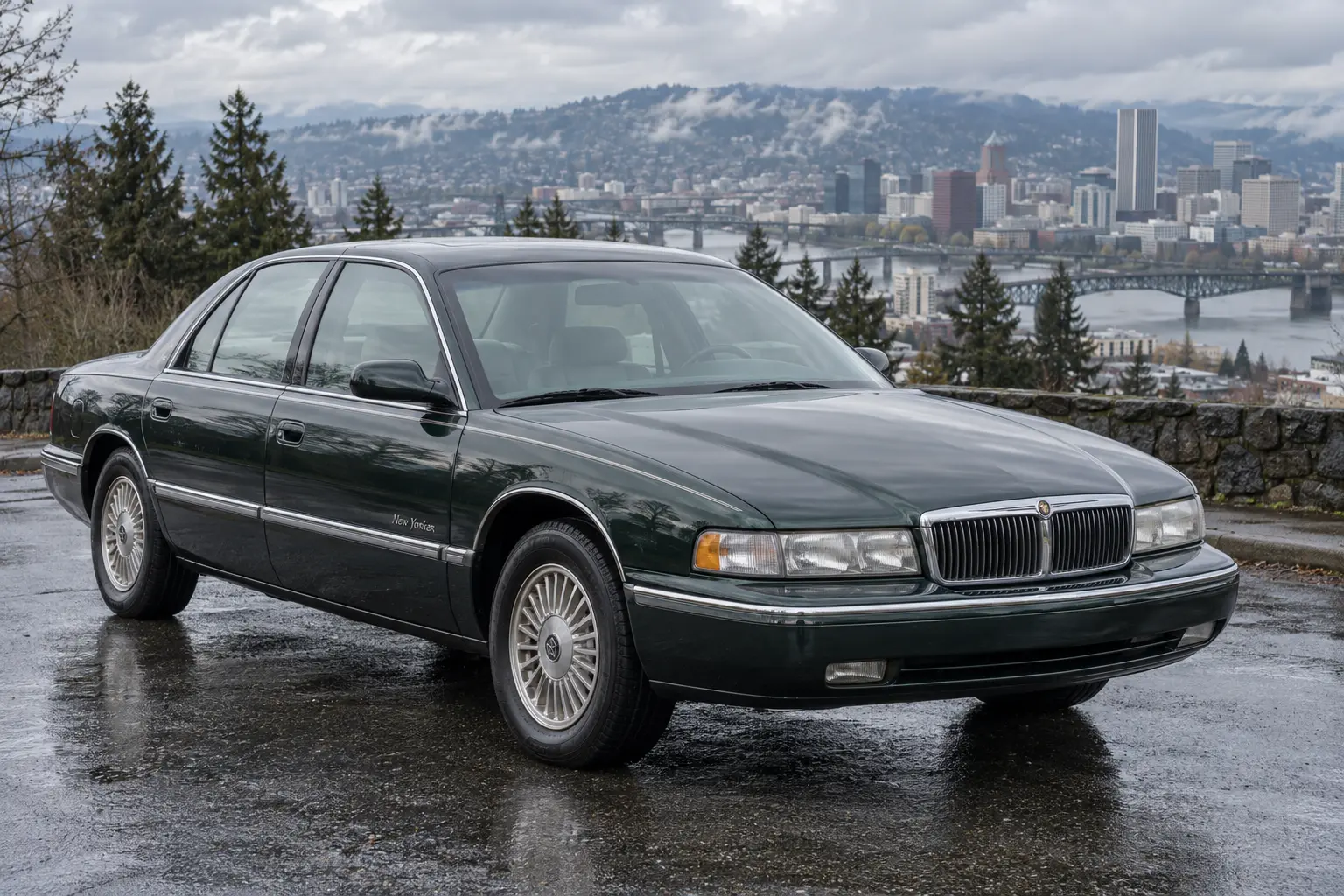 One 1994-1996 Chrysler New Yorker representative of this body-style range