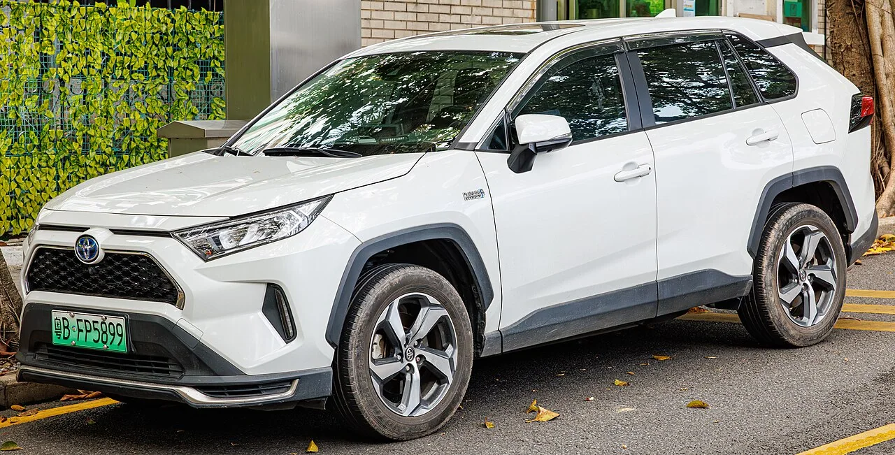 2021 RAV4 Prime / PHEV; overseas trim shown