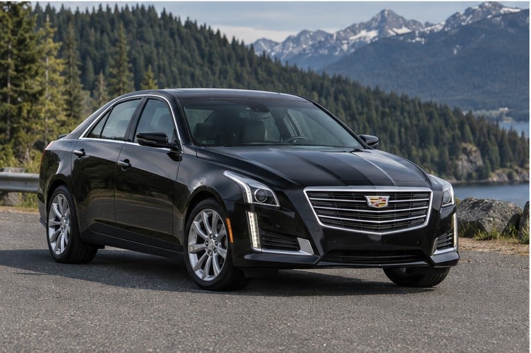 One 2016-2019 Cadillac CTS representative of this body-style range