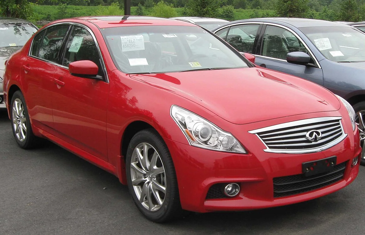 2009–2013 Infiniti G37 Sedan — representative body generation