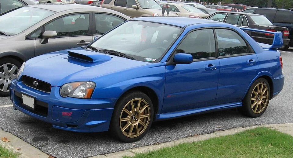 2004 Subaru Impreza STI — representative vehicle generation