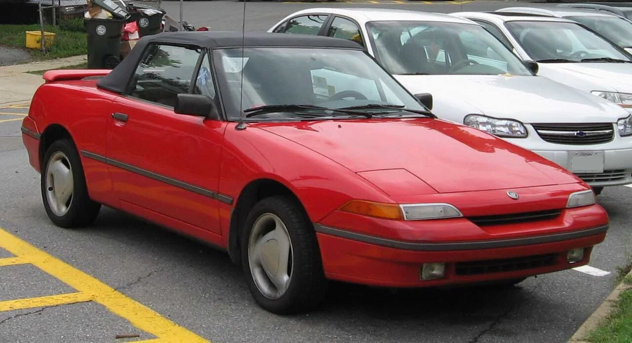 1991–1994 Mercury Capri — representative vehicle photograph