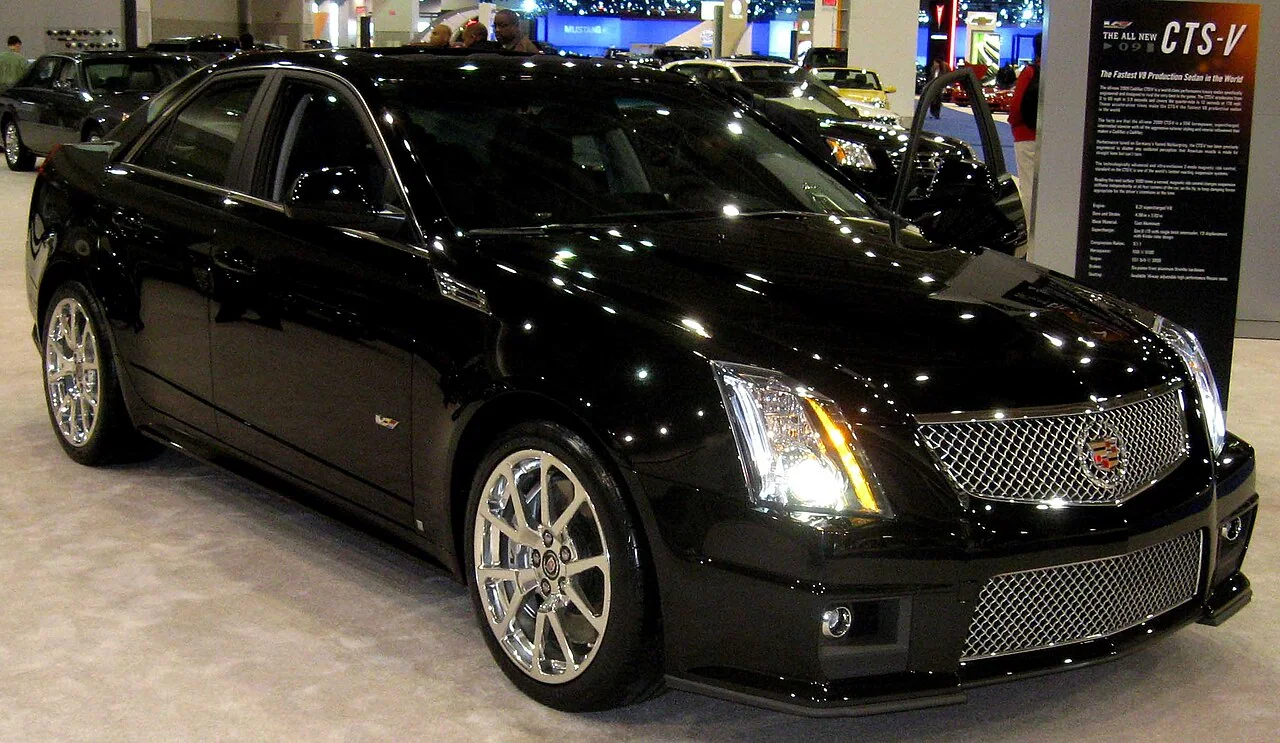 2009 Cadillac CTS-V — representative vehicle photograph