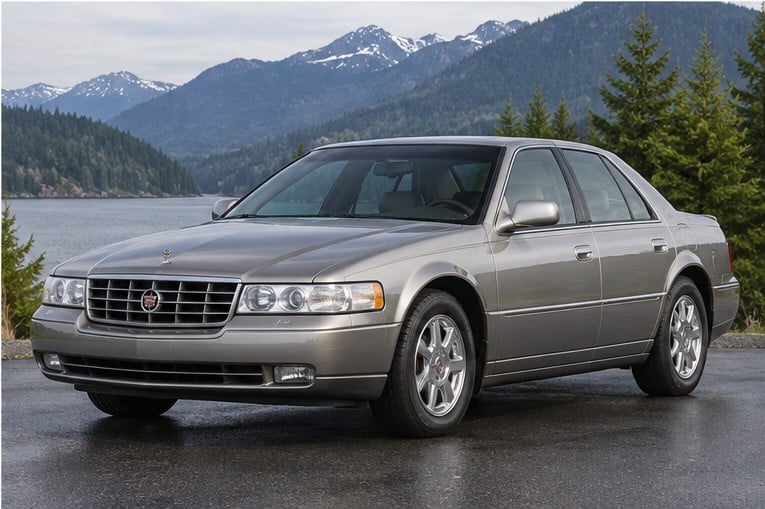 One 1998-2004 Cadillac Seville representative of this body-style range