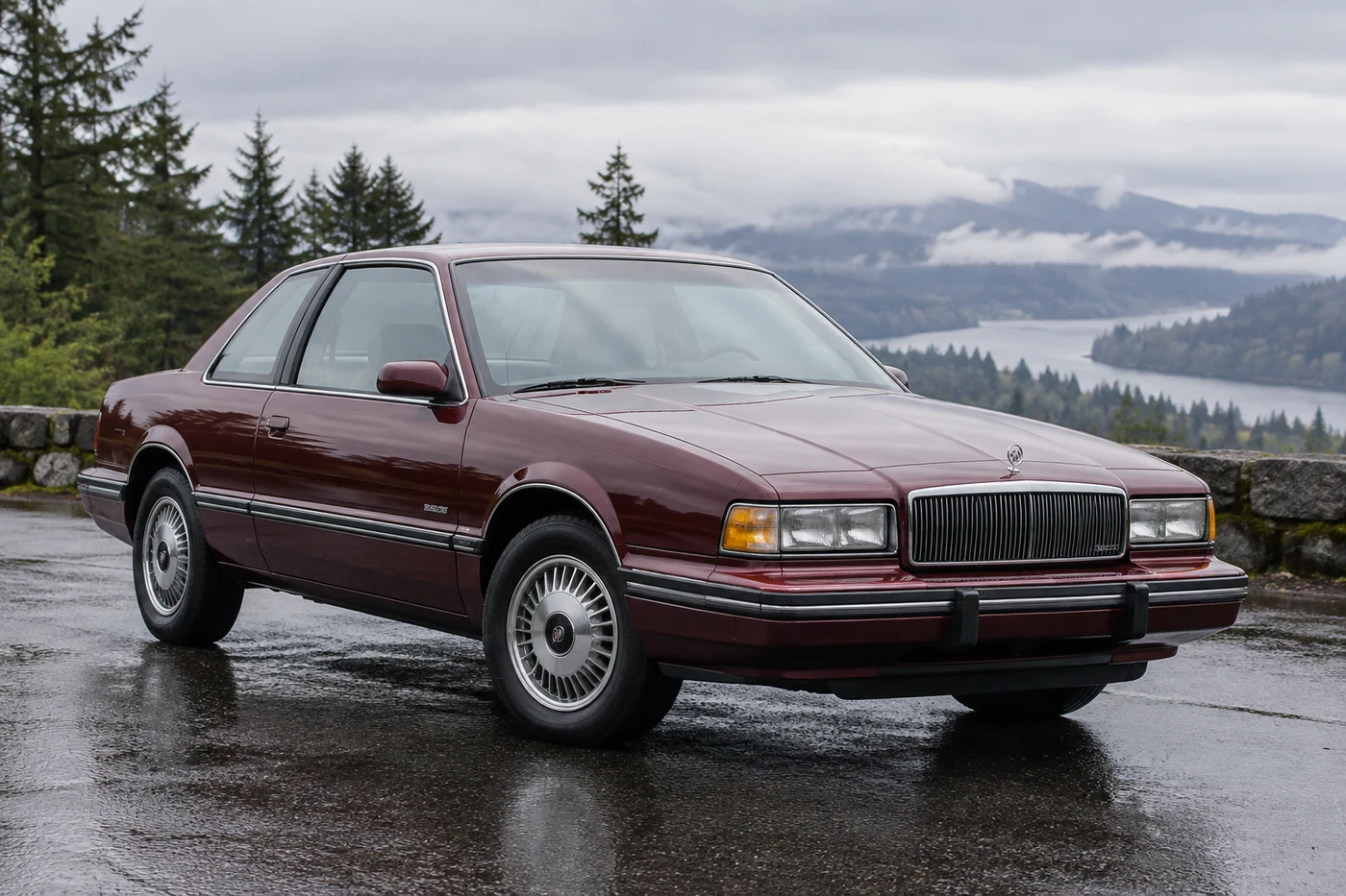 One 1988-1993 Buick Regal representative of this body-style range