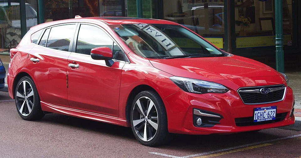 2017–2021 Subaru Impreza — representative vehicle generation