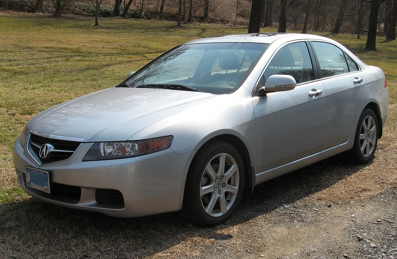 2004–2005 Acura TSX — representative vehicle generation