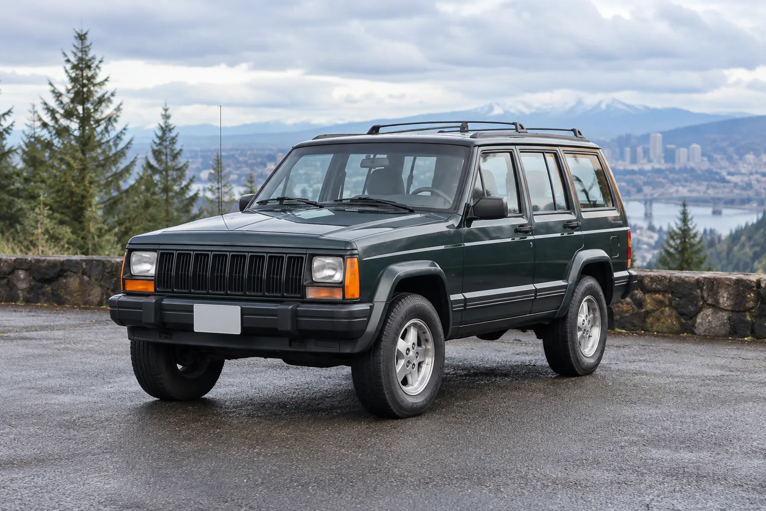 One 1993 Jeep Cherokee representative of this body-style range