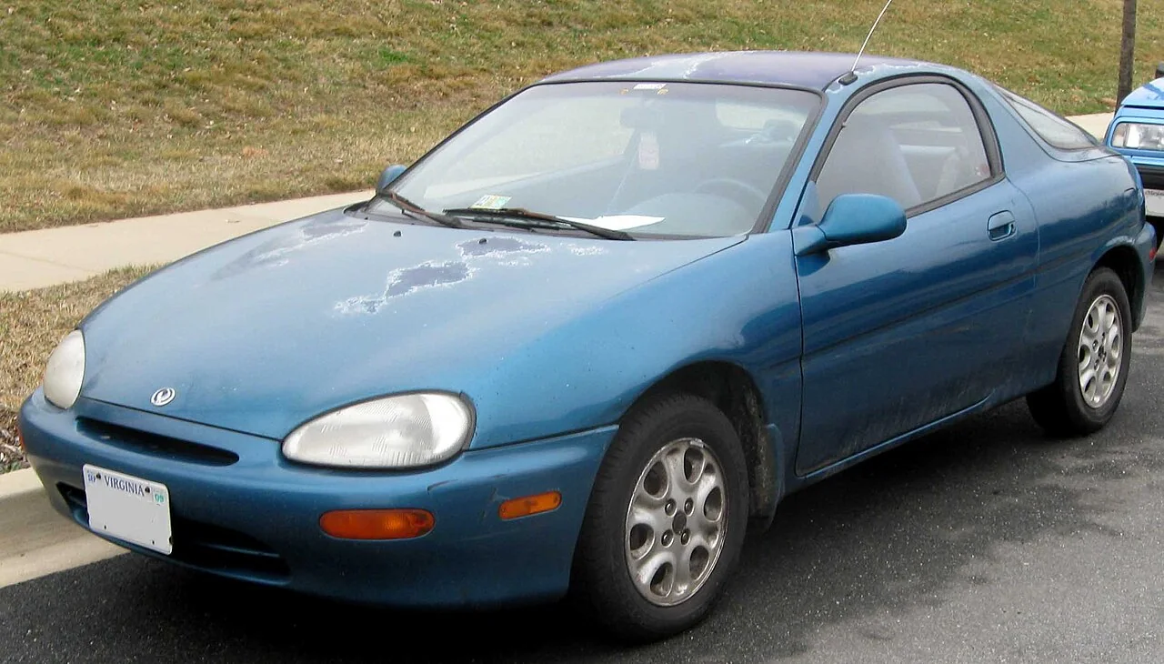 1992–1995 Mazda MX-3 — representative vehicle generation; North American body generation