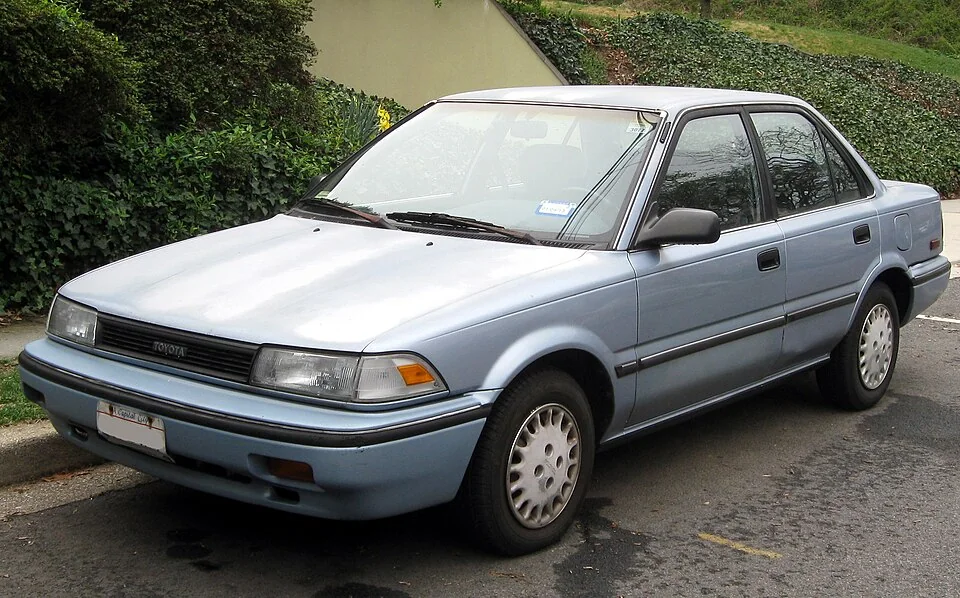 1988–1992 Corolla sedan generation
