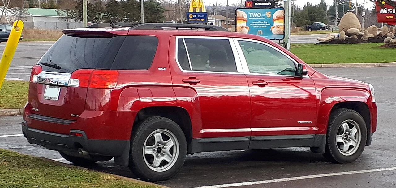 2010–2017 GMC Terrain — representative vehicle photograph