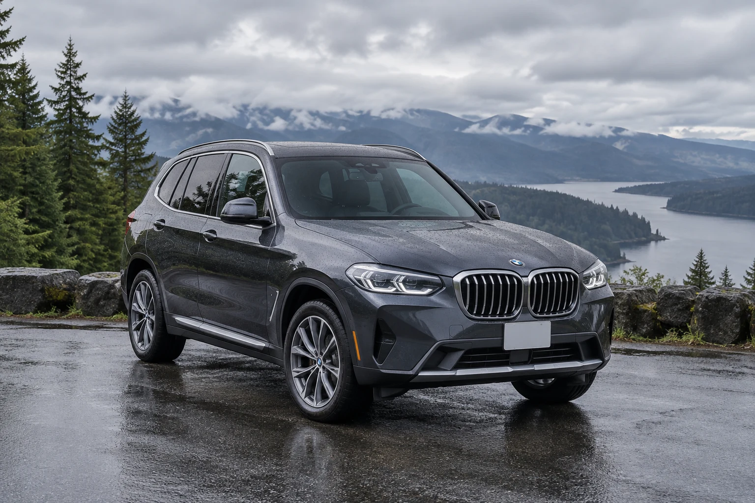 One 2022-2024 BMW X3 representative of this body-style range