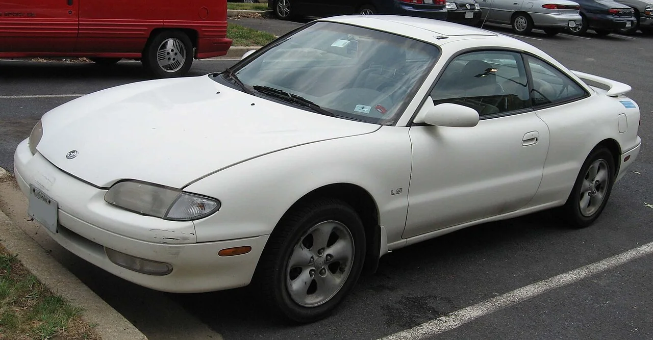 1993–1997 Mazda MX-6 — representative vehicle generation; Second North American body generation