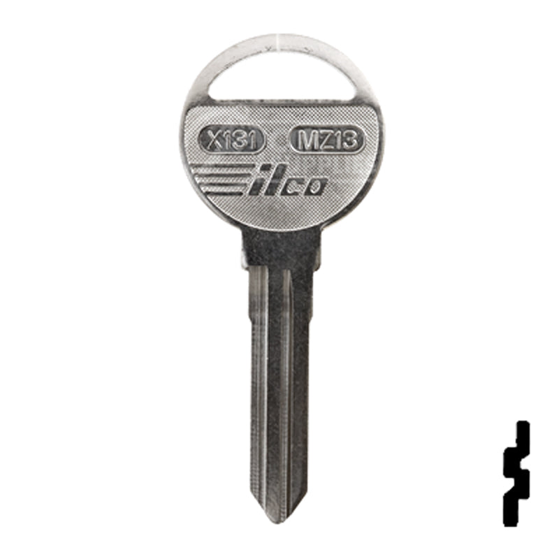 Mazda Key blank