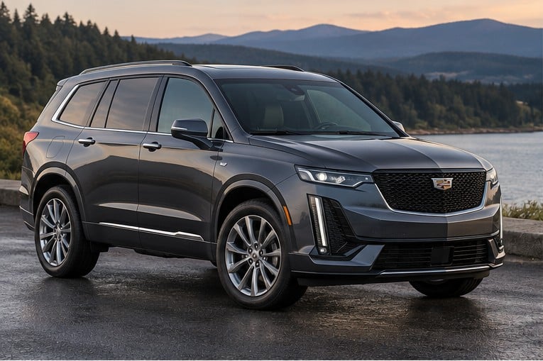 One 2020-2021 Cadillac XT6 representative of this body-style range