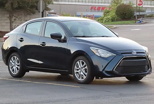2016 Scion iA — representative vehicle generation