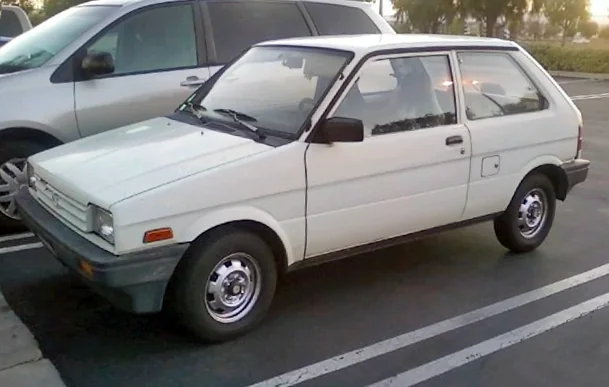 1987–1994 Subaru Justy — representative vehicle generation