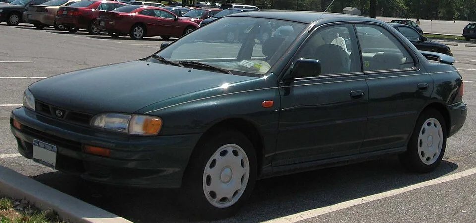 1993–2001 Subaru Impreza — representative vehicle generation