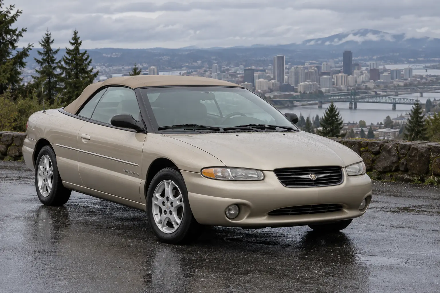 One 1996-2000 Chrysler Sebring Convertible representative of this body-style range