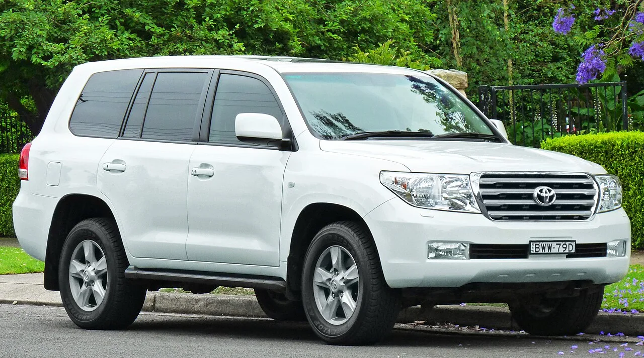 2008–2015 Land Cruiser 200-series generation; overseas trim shown