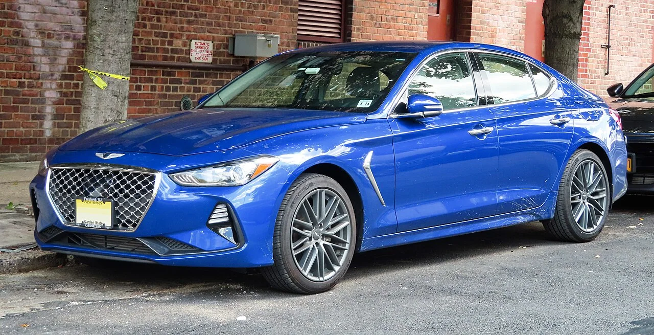 2019–2021 Genesis G70 — representative vehicle generation