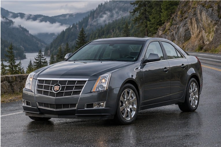 One 2008-2013 Cadillac CTS representative of this body-style range